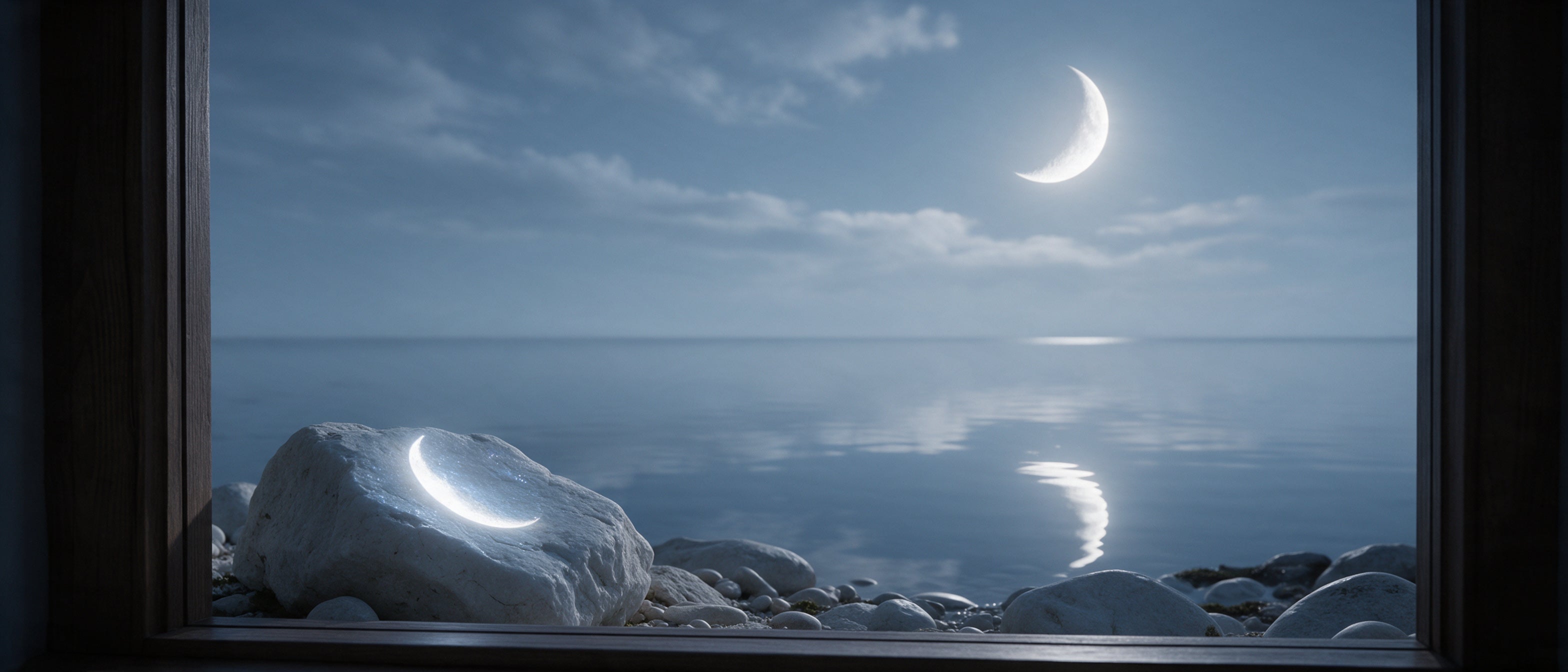 A natural scene illustrating the story's symbolic meaning